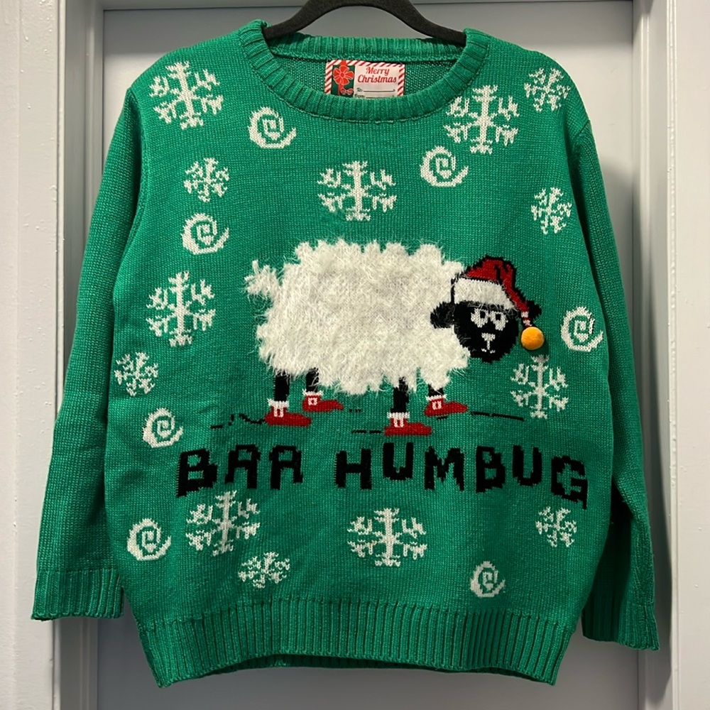 Perfect Holiday Sheep Sweater!